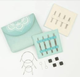 Knit Pro Mindful Petite Mini (5cm és 7,5cm) cserélhető kábeles kötőtű készlet