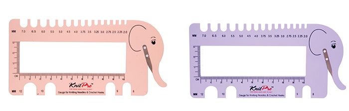 Knit Pro tűméret-meghatározó és fonalvágó