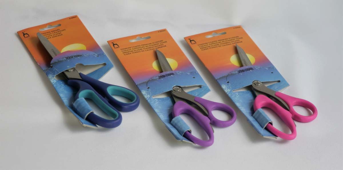 Pony cikcakk olló titanium 220mm