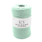 Relax Macrame String 3mm - 44 - MINT GREEN