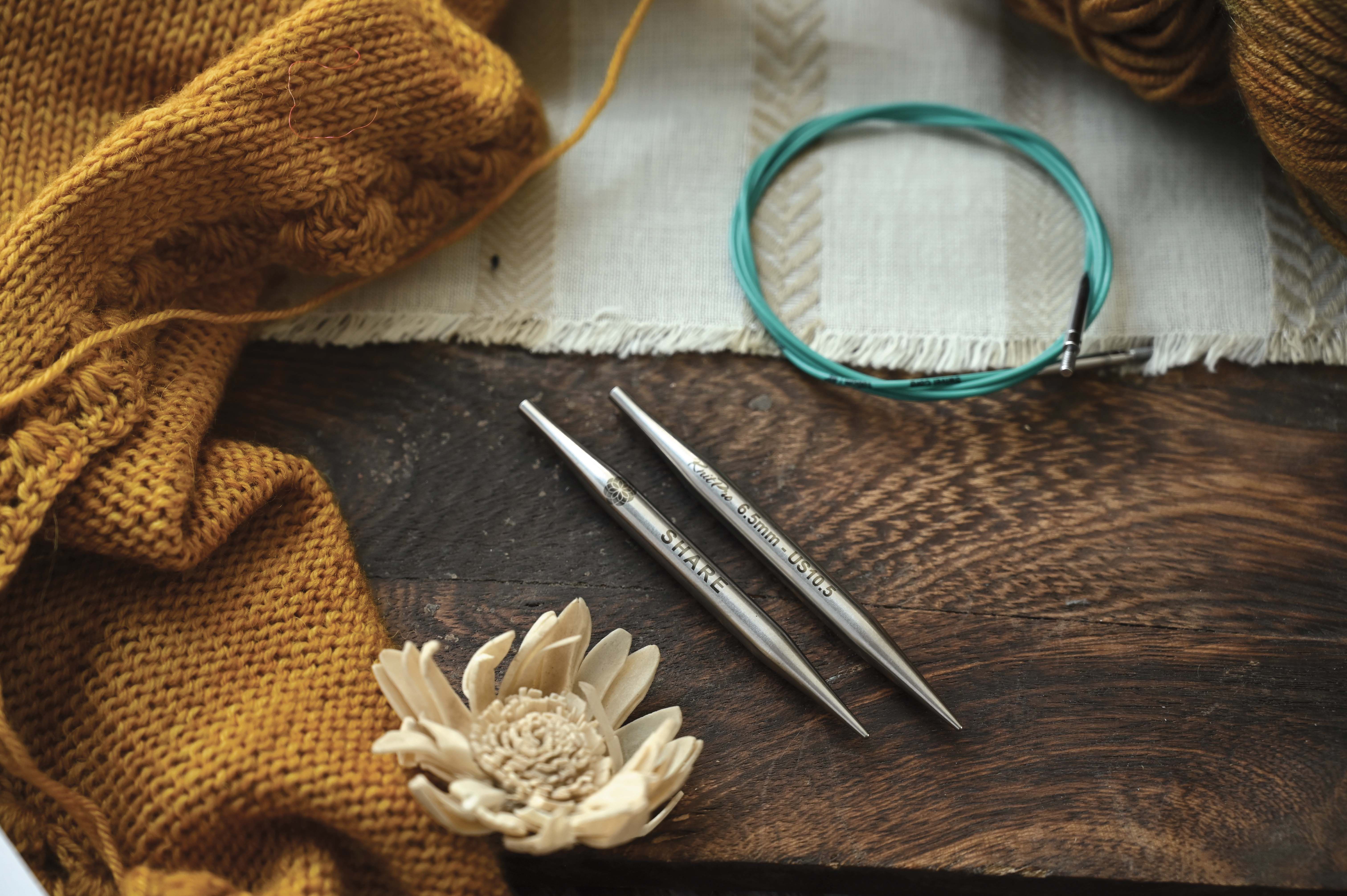 Knit Pro Mindful normál cserélhető kábeles tűvég