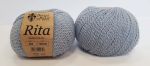 Borgo de Pazzi Rita horgolófonal, kötőfonal  286 világosszürke színű