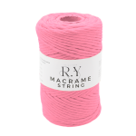 Relax Macrame String 3mm - 34 - SUGAR PINK