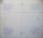 Előnyomott hímezhető terítő 90*90 A4