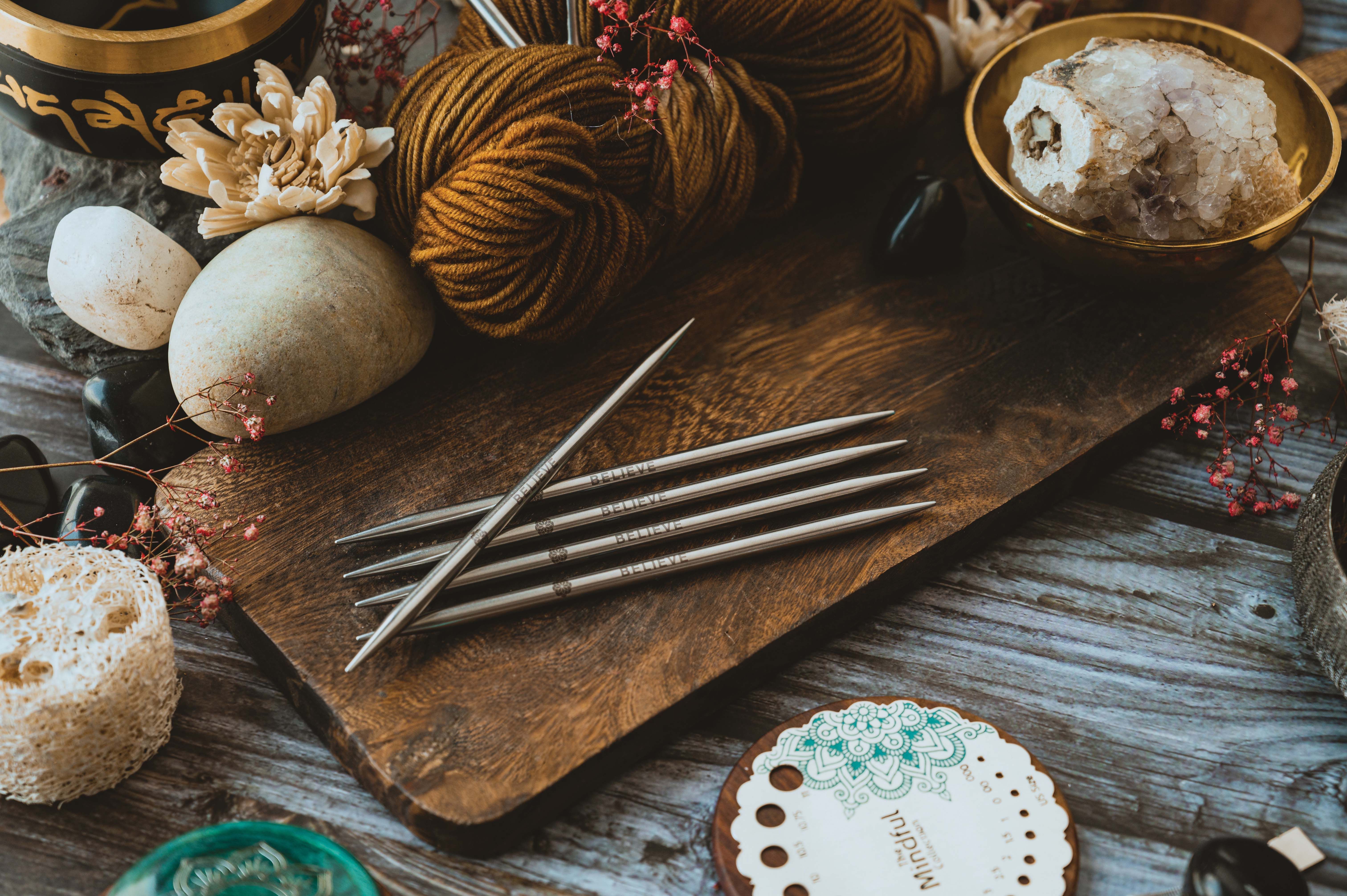 Knit Pro Mindful zoknikötőtű 15cm