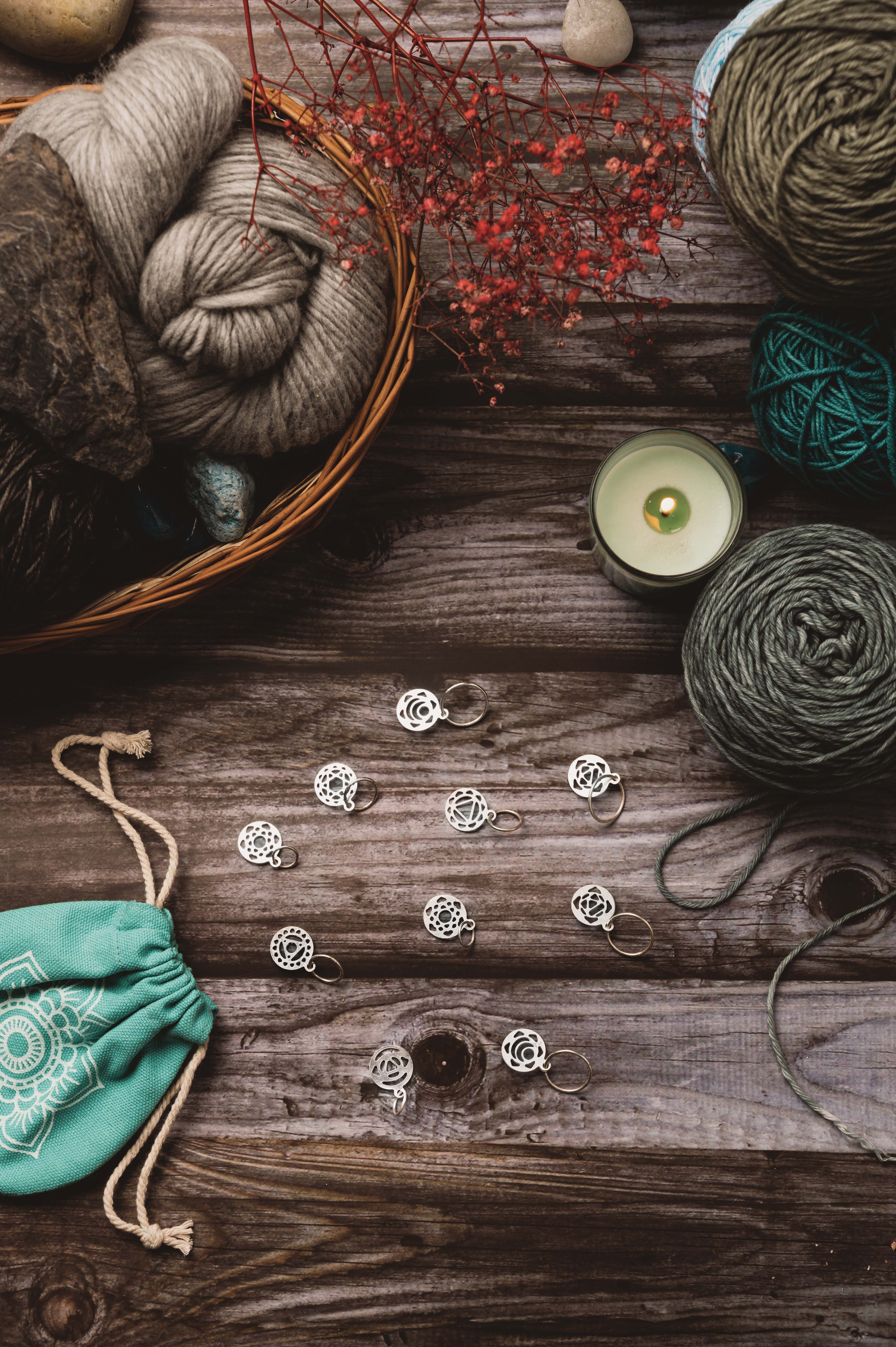 Knit Pro Mindful Chakra szemjelölők