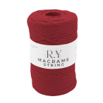 Relax Macrame String 3mm - 37 - BURGUNDY