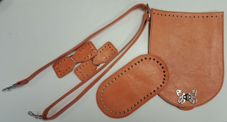 Valódi bőr táska szett