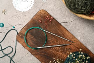 Knit Pro Mindful fix kábeles körkötőtű 80cm