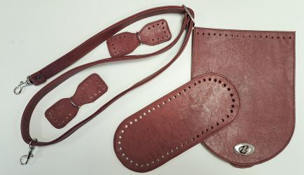 Valódi bőr táska szett